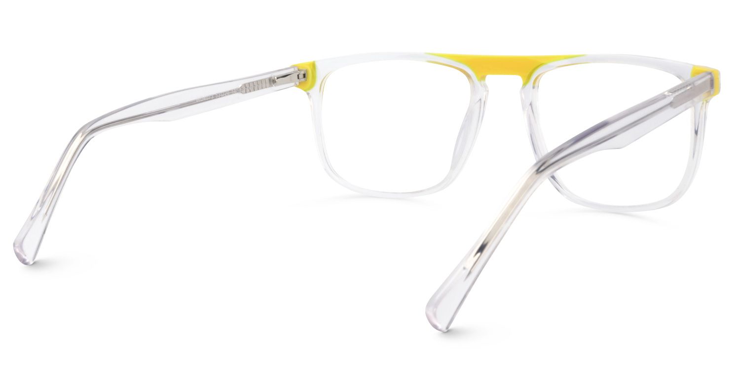 Square Clear Glasses | Zeelool Glasses4