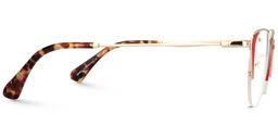 Cleanthe Cat Eye Red Glasses3