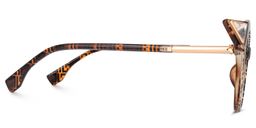 Decker Cat Eye Brown Glasses3