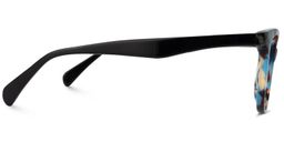 Derrick Rectangle Blue Tortoise Glasses3