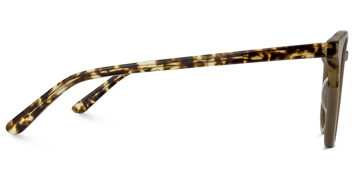 Round Light Coffee Glasses | Zeelool Glasses3