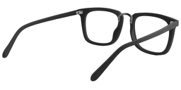Earle Rectangle Black Glasses5