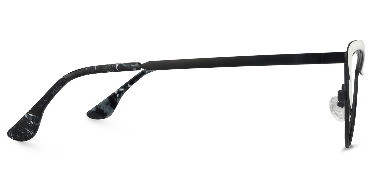 Cat Eye White Glasses | Zeelool Glasses3