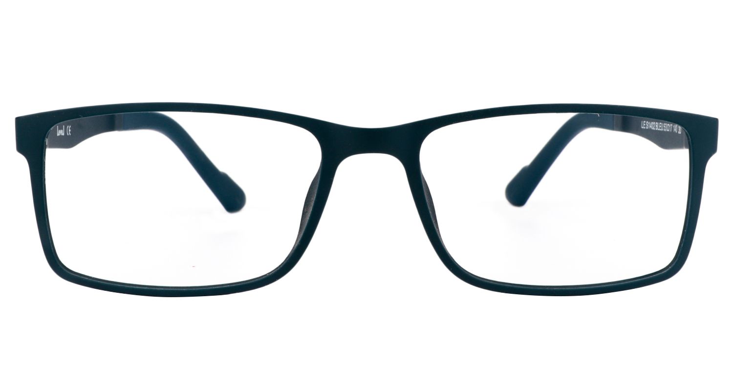 Rectangle Dark-Green Glasses | Zeelool Glasses0