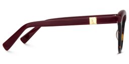 Sean Cat Eye Red Glasses3