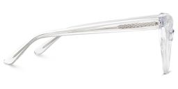 Alastair Cat Eye Clear Glasses3