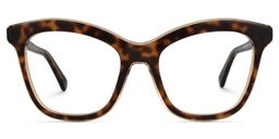 Cirino Cateye Tortoise Glasses0