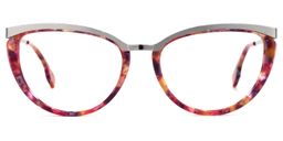 Stover Cateye Red-Tortoise Glasses0