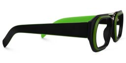 Ineabell Geometric Green Glasses2