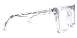 Khadra Clear Square Glasses2