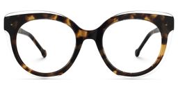 Brewster Round Tortoise Glasses0