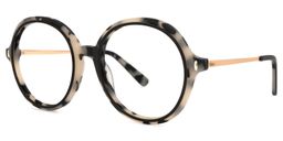 Tionna Round Light-Tortoise Glasses1