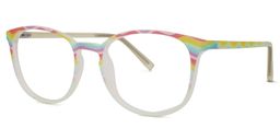 Dorislyn Round Multicolor Glasses1