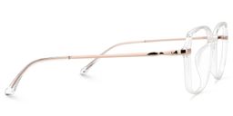 Haygood Cateye Clear Glasses2