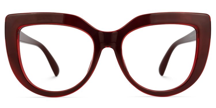 Snead Cateye Red Glasses