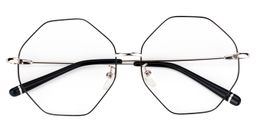 Annabelle Petaloid Silver Glasses1