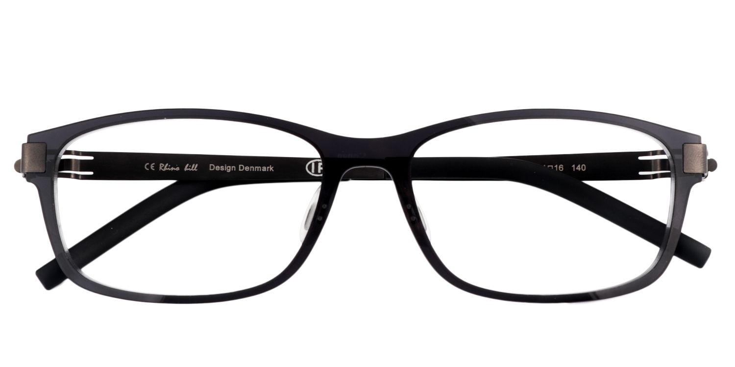 Rectangle Black Glasses | Zeelool Glasses1