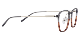 Neely Rectangle Gray Glasses4