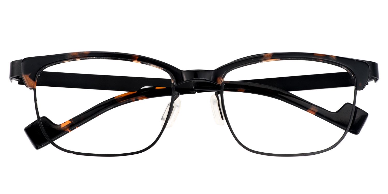Rectangle Tortoise Glasses | Zeelool Glasses1