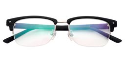 Alfred Browline Black Glasses1