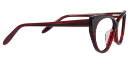 Bonnie Cat Eye Red Glasses4