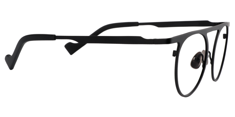 Round Black Glasses | Zeelool Eyeglasses4