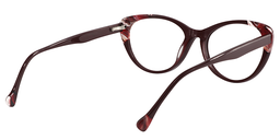 Hertha Cateye Red Glasses5