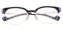 Baron Square Purple Tortoise Glasses1