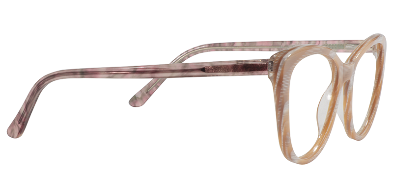 Cateye Brown Glasses | Zeelool Eyeglass Frames4