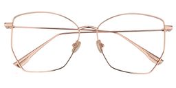 Alyssa Geometric Gold Glasses1