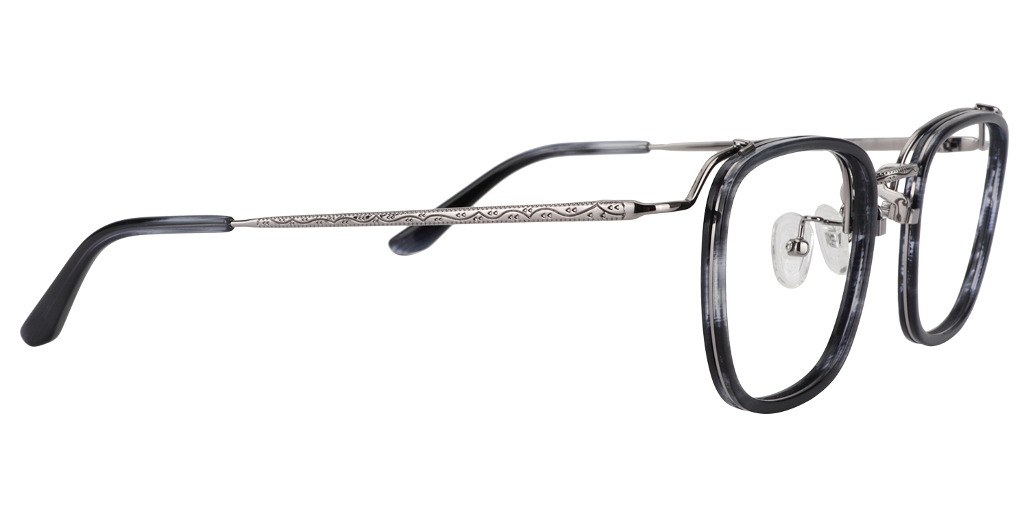 Square Black Glasses | Zeelool Glasses4