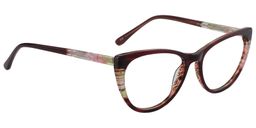 Thelma Cat Eye Brown Glasses4