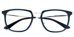 Blair Square Dark Blue Glasses1