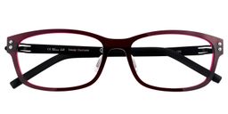 Talisa Rectangle Wine Red Glasses1