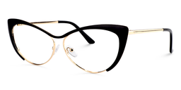 Ellen Black Cat eye Glasses3