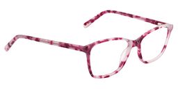  Venetia Rectangle Pink Floral Glasses4
