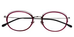 Clement Oval Red Glasses1