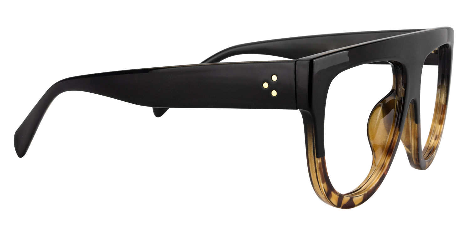Square Black/Tortoise Eyeglasses6