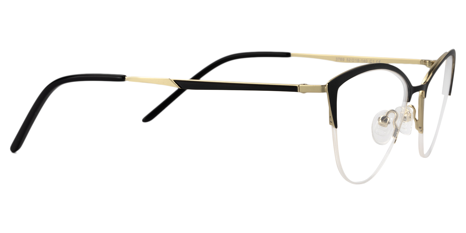 Cat Eye Black Glasses | Zeelool Glasses4