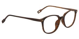 Zelda Oval Brown Glasses5