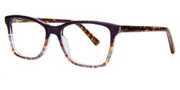 Cecilia Floral Rectangle Glasses3