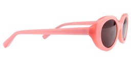 Calista Oval Pink Sunglasses4