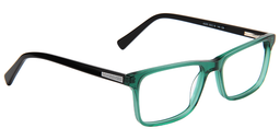 Nicole Rectangle Green Glasses4
