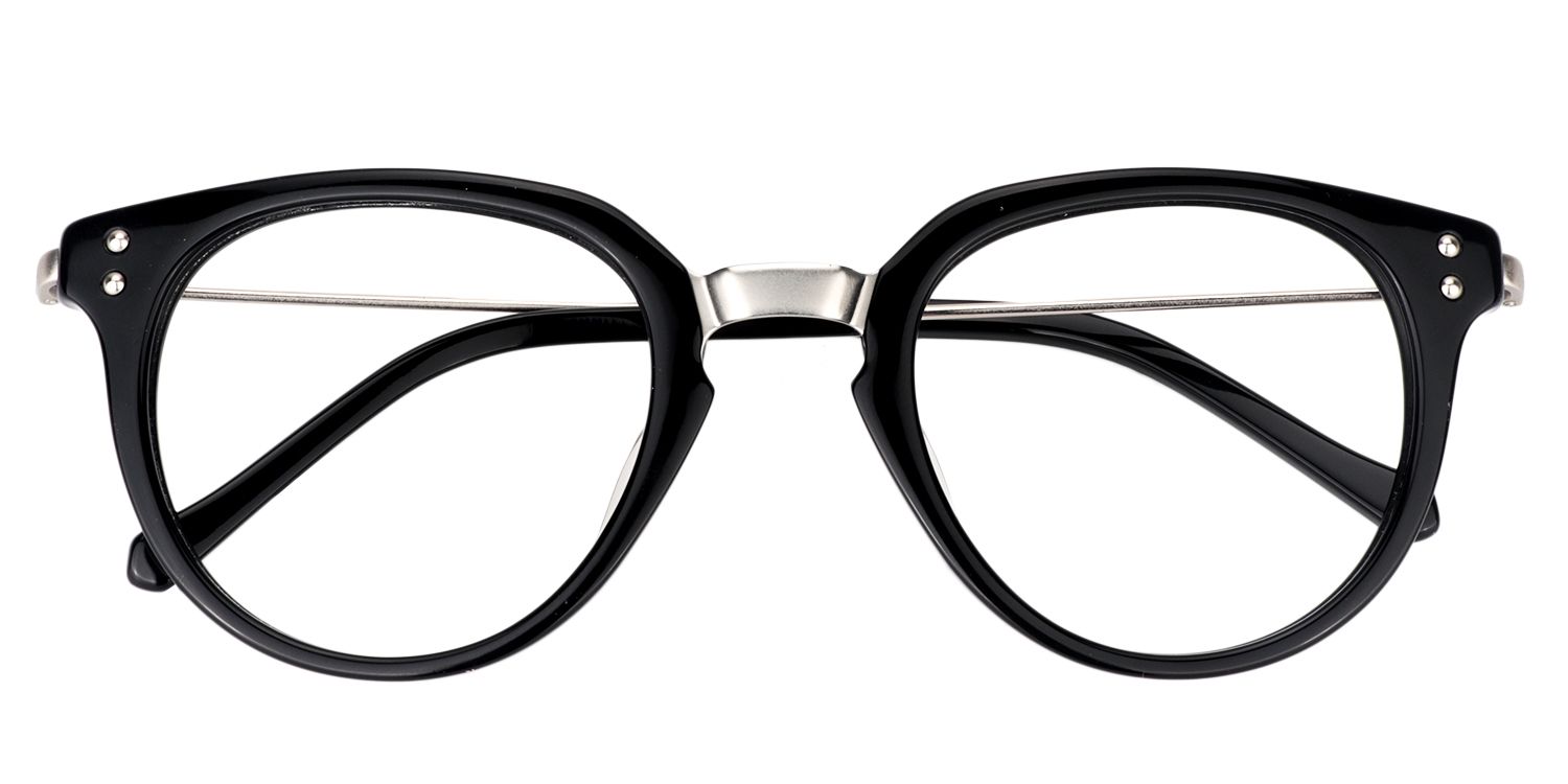 Round Black Glasses | Zeelool Glasses1