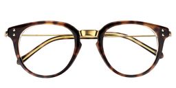 Martin Round Tortoise Glasses1
