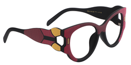 Jessie Round Purple Glasses3