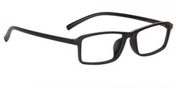 Jasper Rectangle Black Glasses4