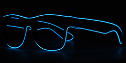 Owen Glowing Rectangle Blue Glasses4