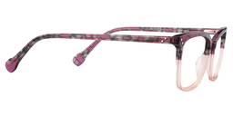 Jacqueline Browline Purple Floral Glasses4