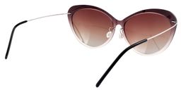  Abraham Cat-eye Brown Sunglasses5